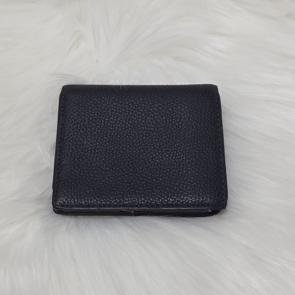 Michael Kors Black Pebbled Leather Mens Womens Unisex Wallet - Picture 2 of 5